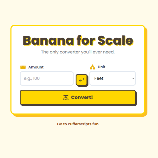 Banana For Scale Preview